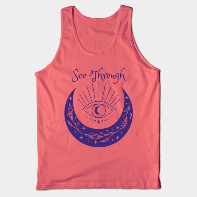 See Through Tank Top by Mediteeshirts